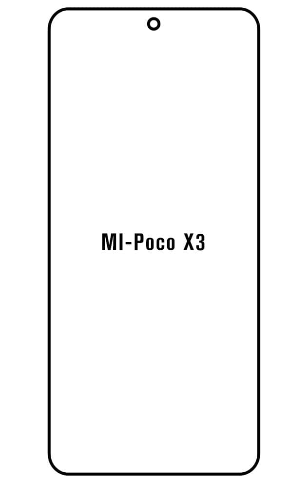 Film hydrogel Xiaomi Poco X3