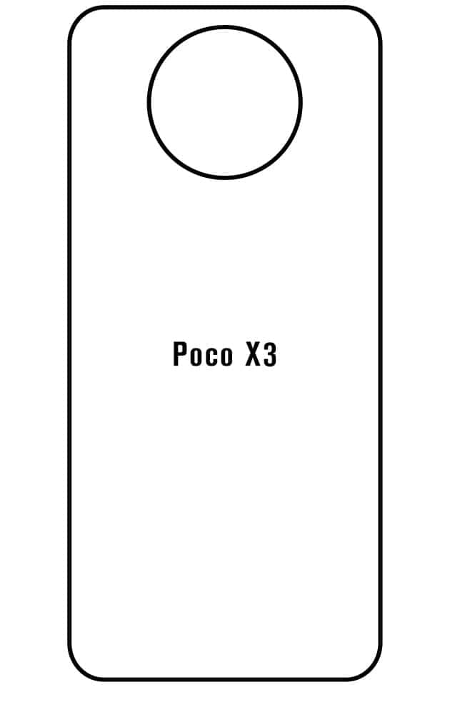 Film hydrogel Xiaomi Poco X3