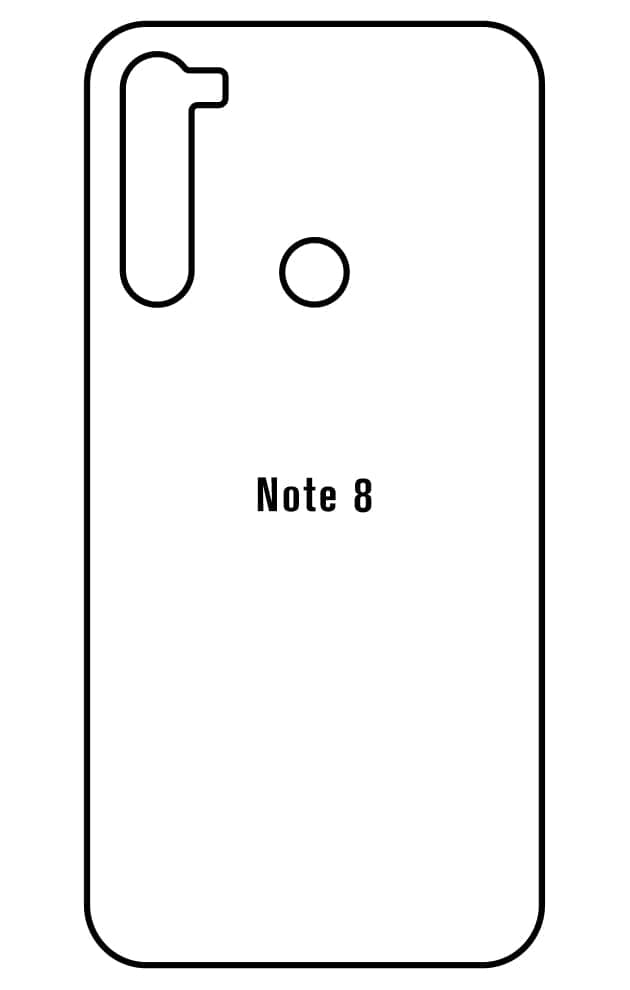 Film hydrogel Redmi Note 8 2021