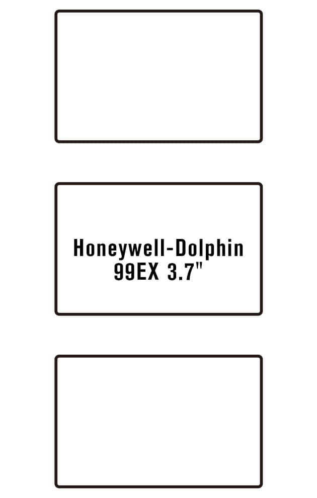 Film hydrogel Honeywell Dolphin 99EX 3.7"