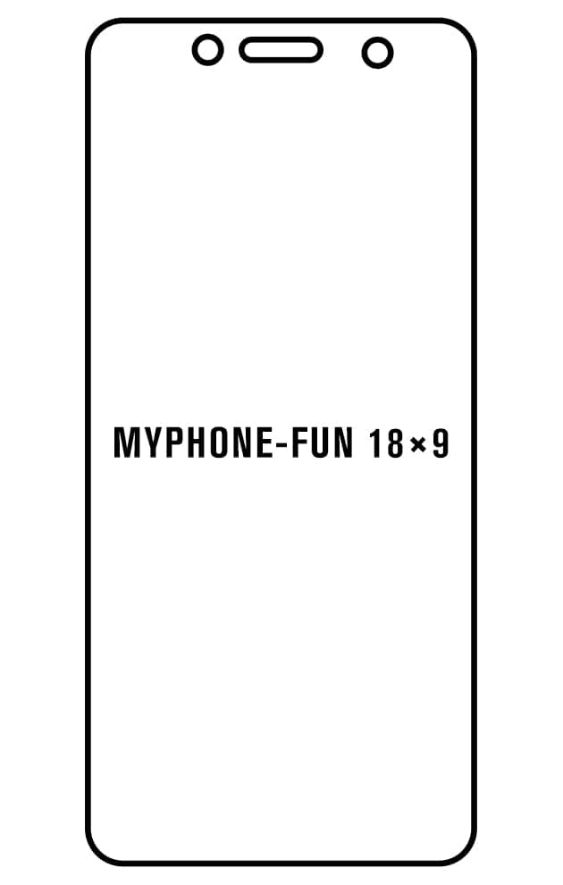 Film hydrogel myPhone Fun 18x9