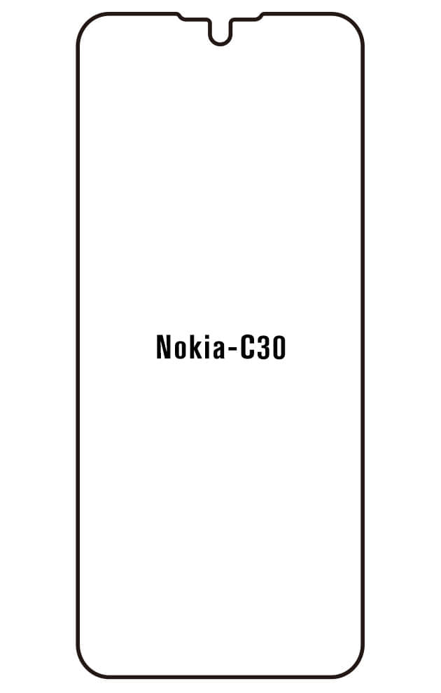 Film hydrogel Nokia C30