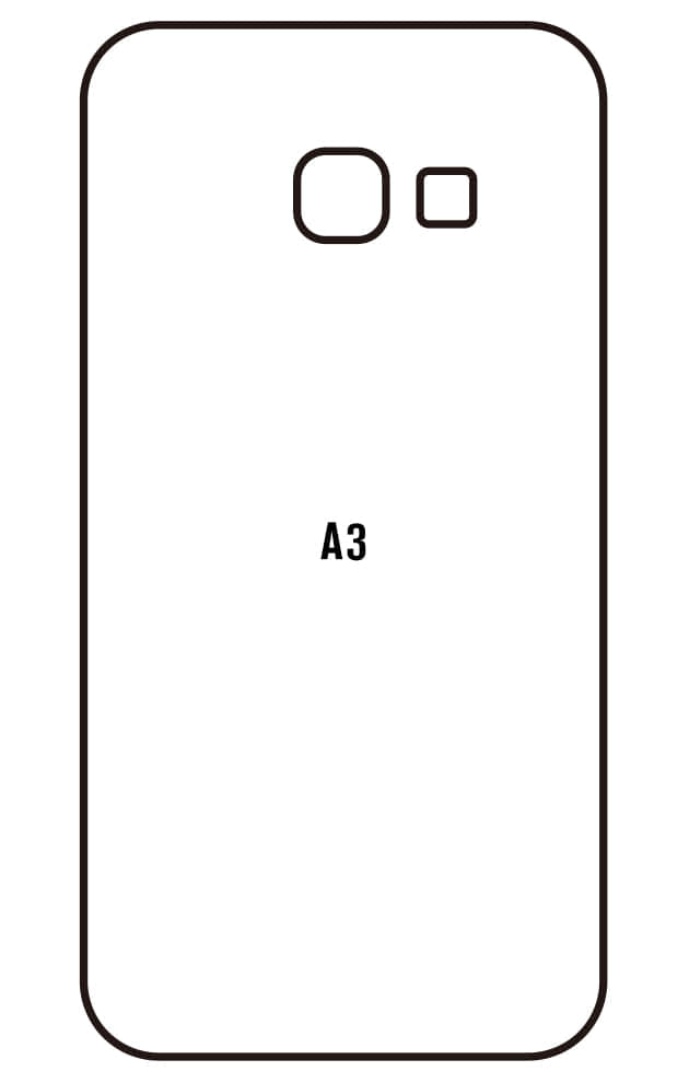 Film hydrogel Samsung Galaxy A3 2017