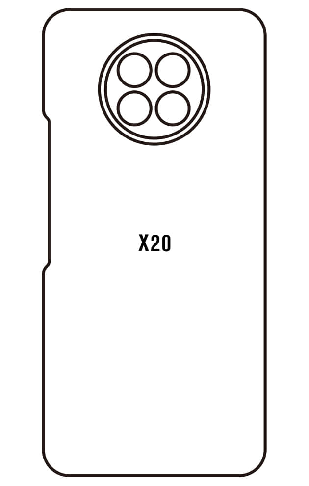 Film hydrogel Honor X20