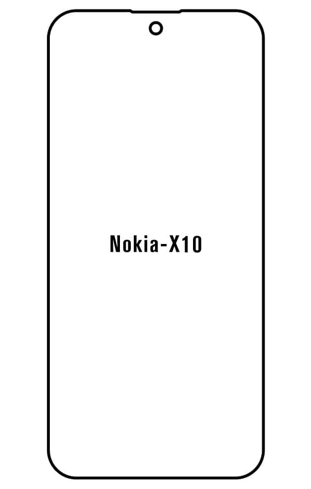 Film hydrogel Nokia X10