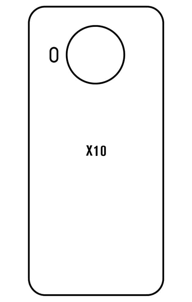 Film hydrogel Nokia X10