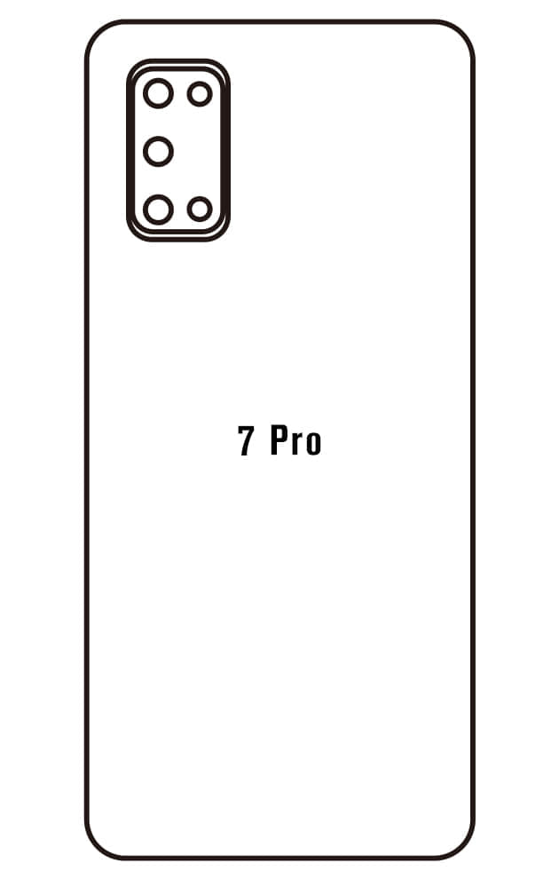 Film hydrogel Realme 7 Pro