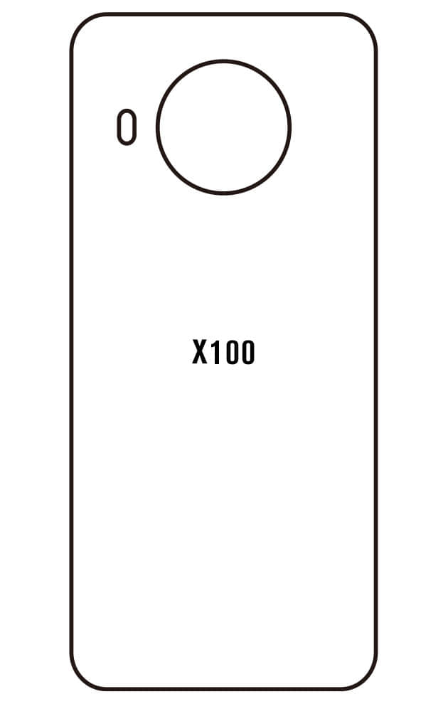 Film hydrogel Nokia X100