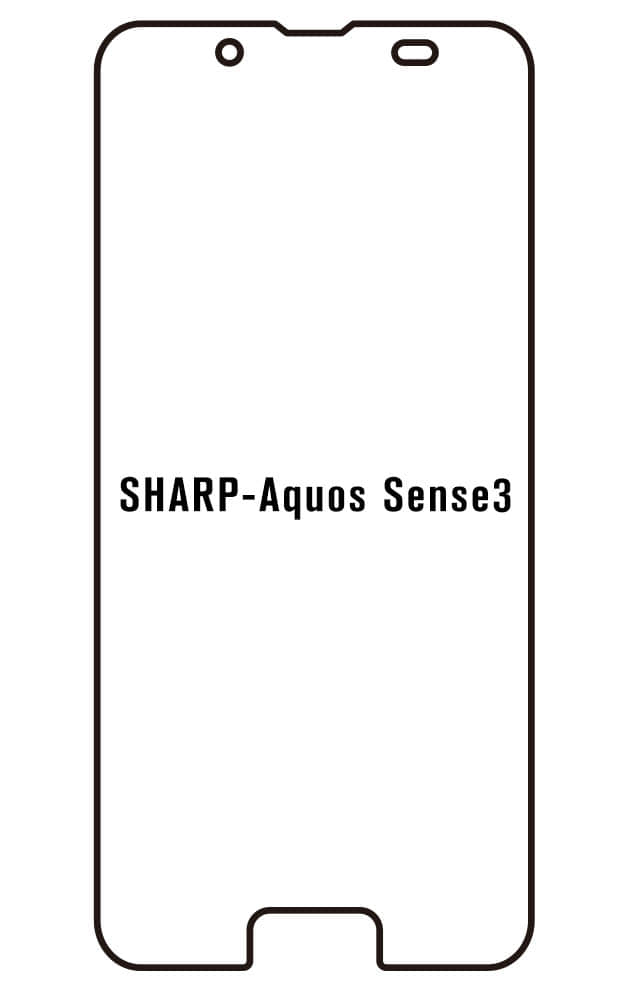 Film hydrogel SHARP Aquos Sense3