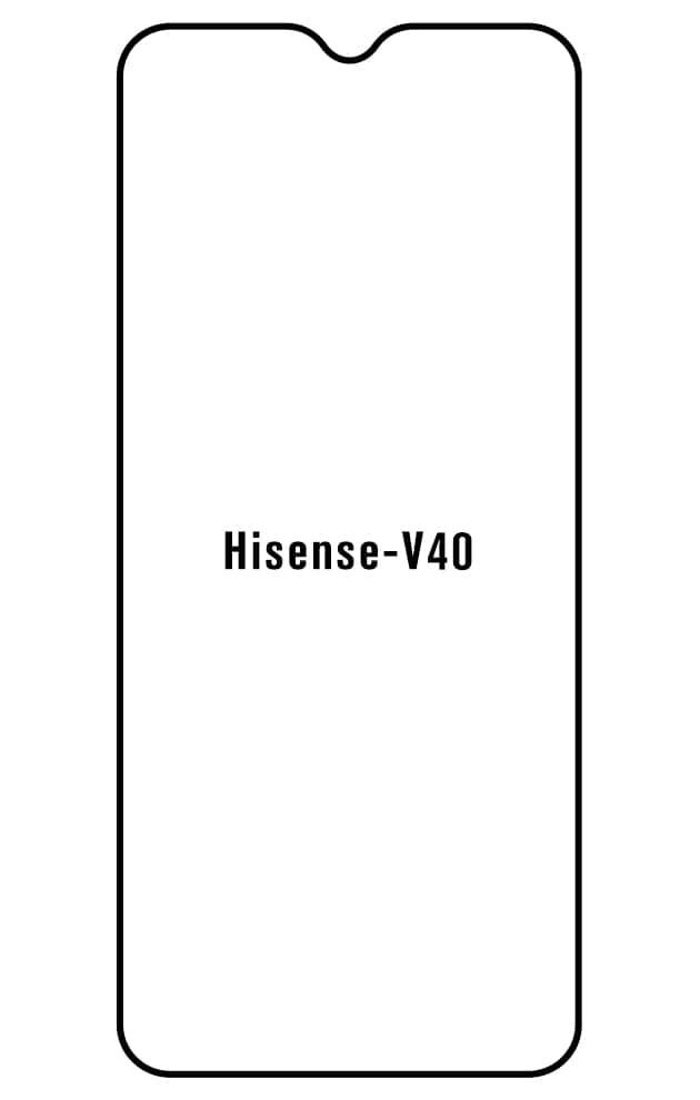 Film hydrogel Hisense V40