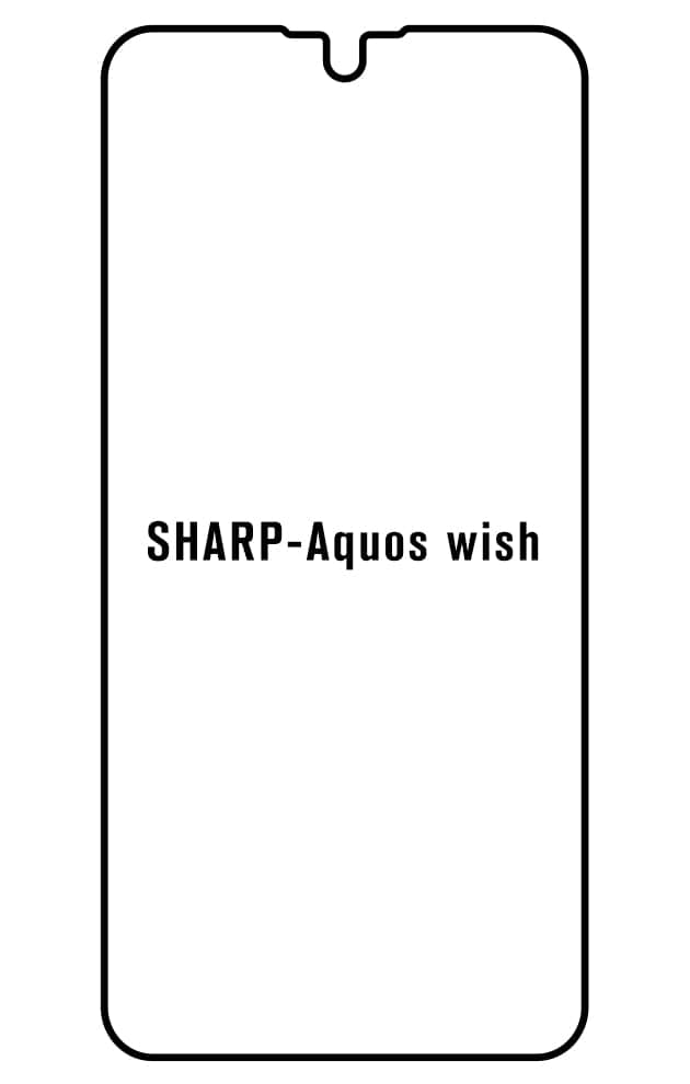 Film hydrogel SHARP Aquos wish