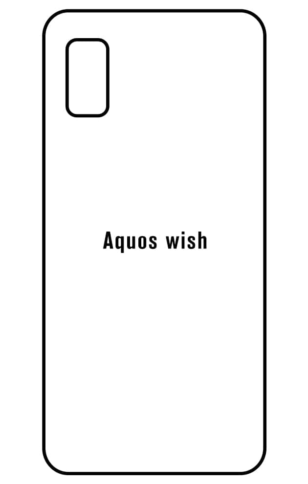 Film hydrogel SHARP Aquos wish