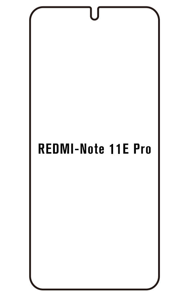 Film hydrogel Redmi Note 11E Pro