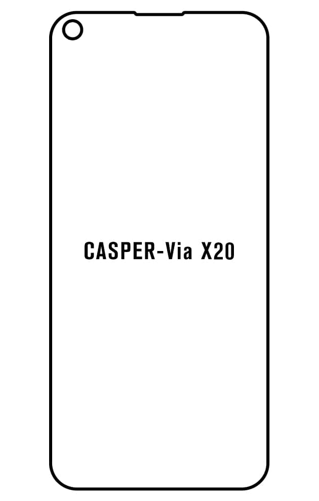 Film hydrogel Casper VIA X20
