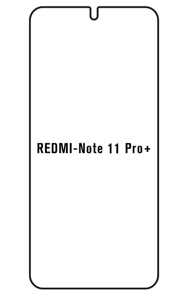 Film hydrogel Redmi Note 11 Pro+ 5G(India)