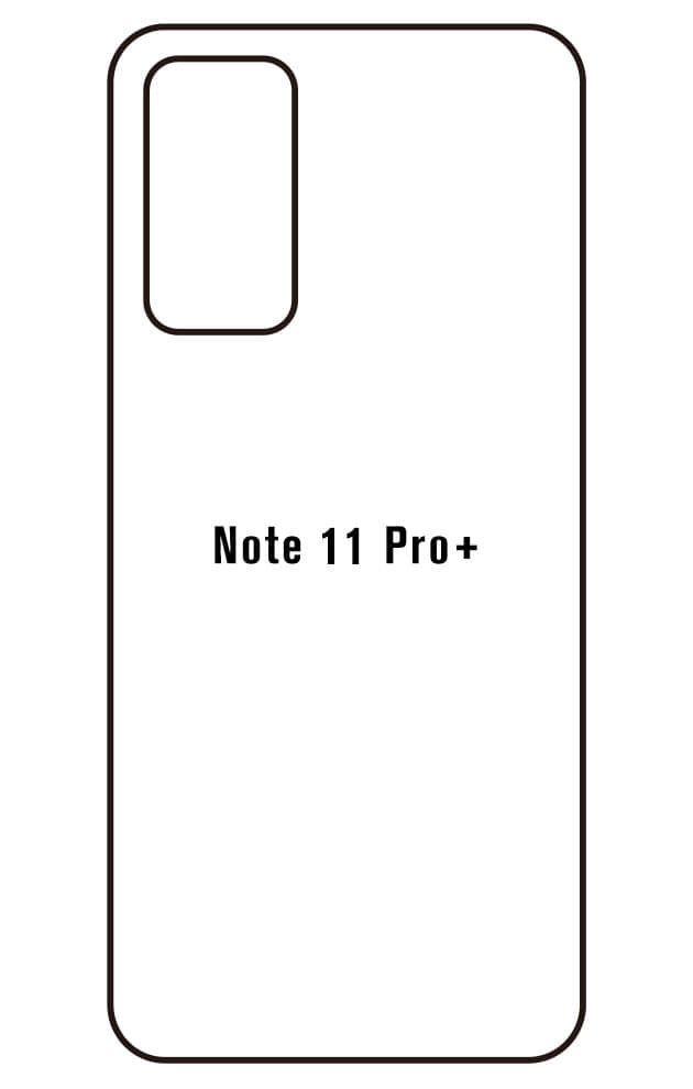 Film hydrogel Redmi Note 11 Pro+ 5G(India)