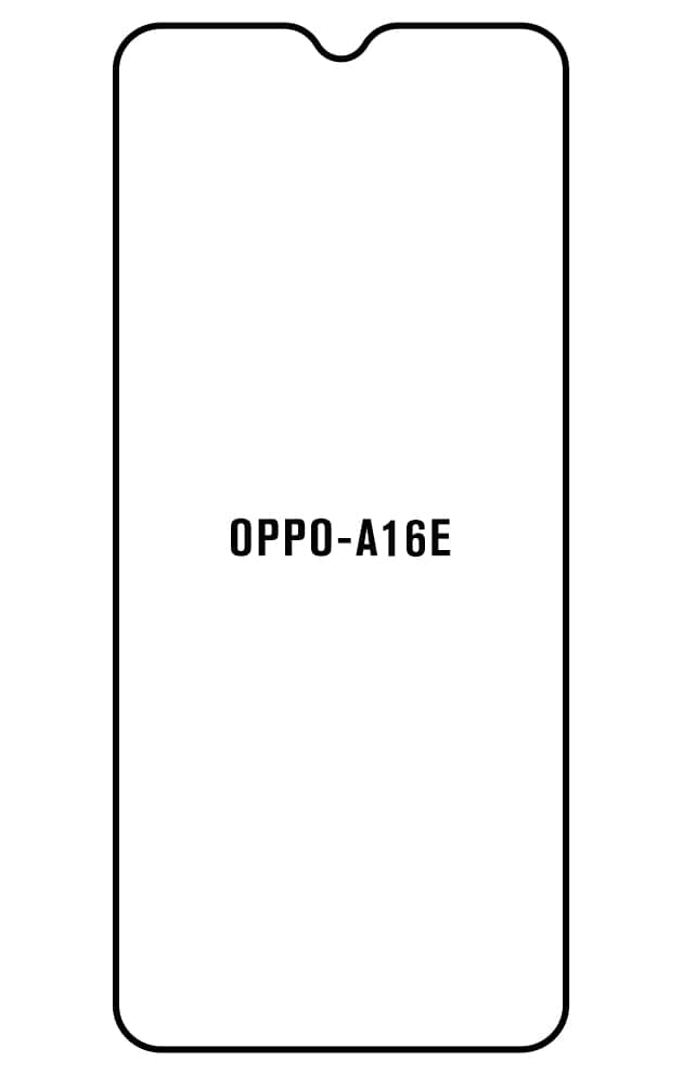 Film hydrogel Oppo A16E