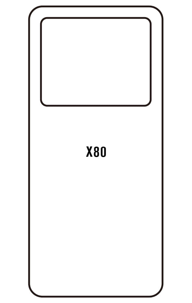 Film hydrogel Vivo X80