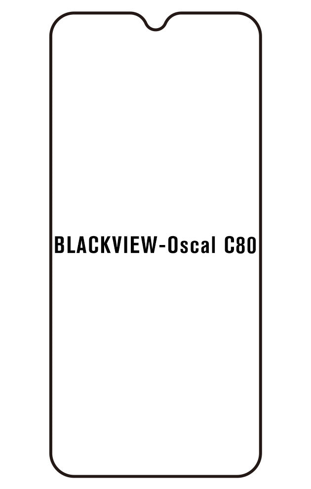 Film hydrogel Oscal C80