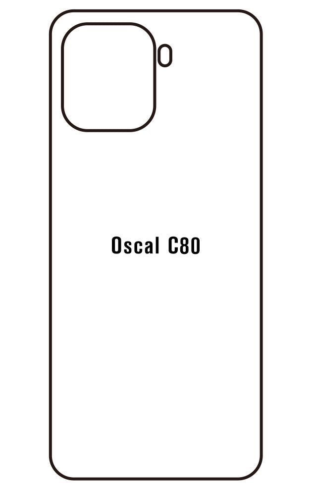 Film hydrogel Oscal C80