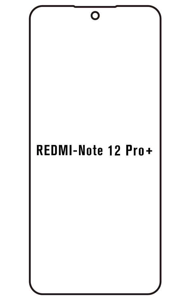 Film hydrogel Redmi Note 12 Pro+ / Note 12 Explorer