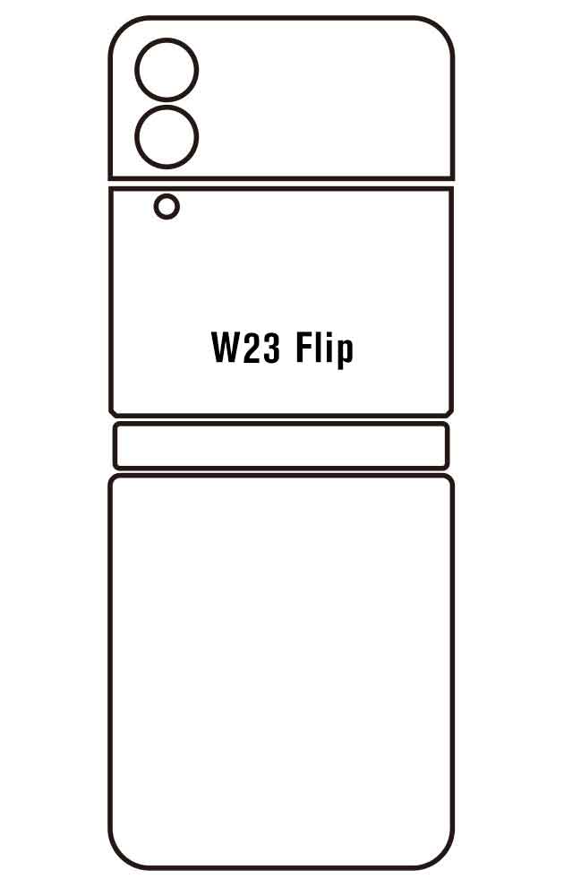 Film hydrogel Samsung Galaxy W23 Flip