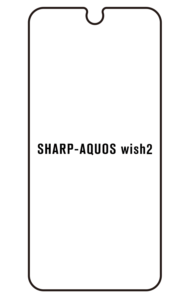 Film hydrogel SHARP Aquos wish2