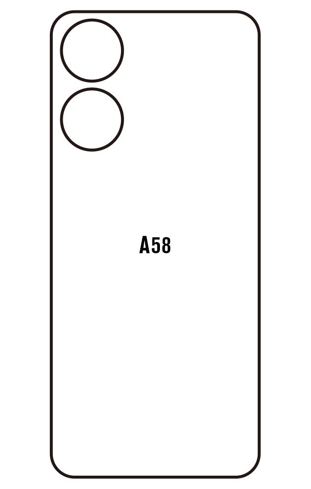 Film hydrogel Oppo A58