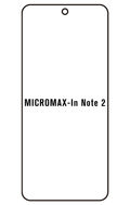 Film hydrogel Micromax In Note 2