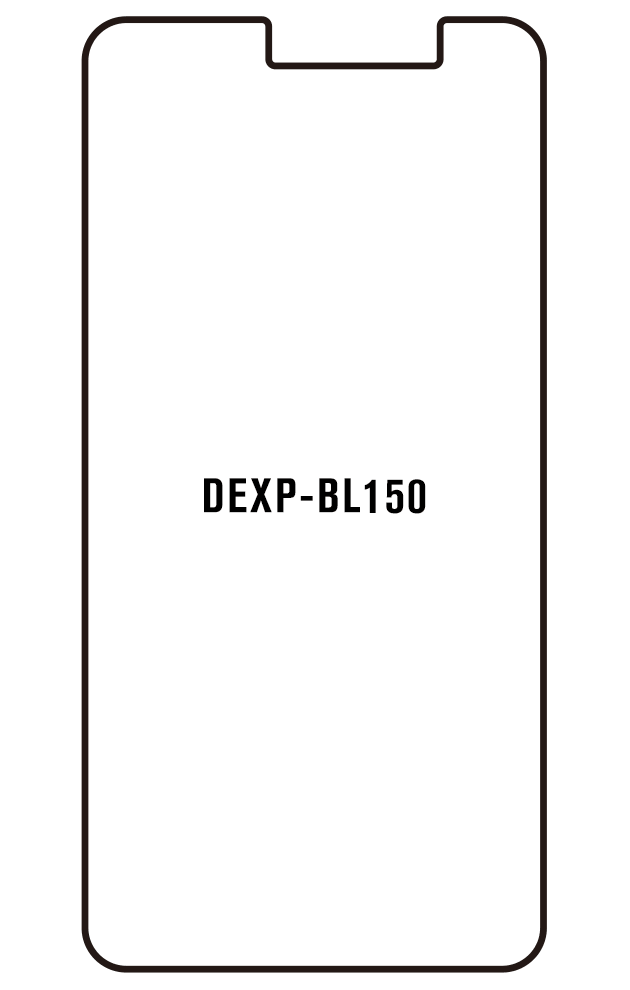 Film hydrogel DEXP BL150