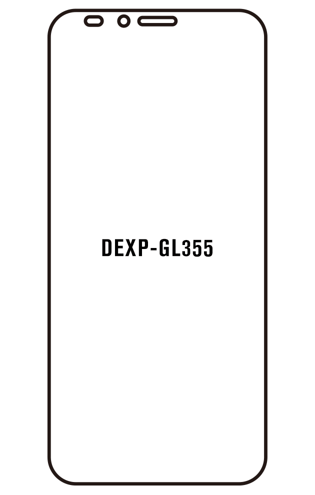 Film hydrogel DEXP GL355