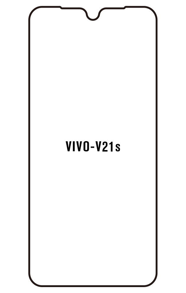 Film hydrogel Vivo V21s