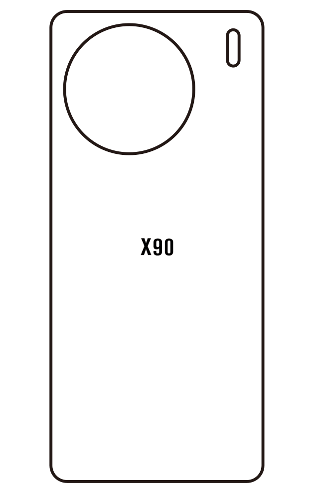 Film hydrogel Vivo X90
