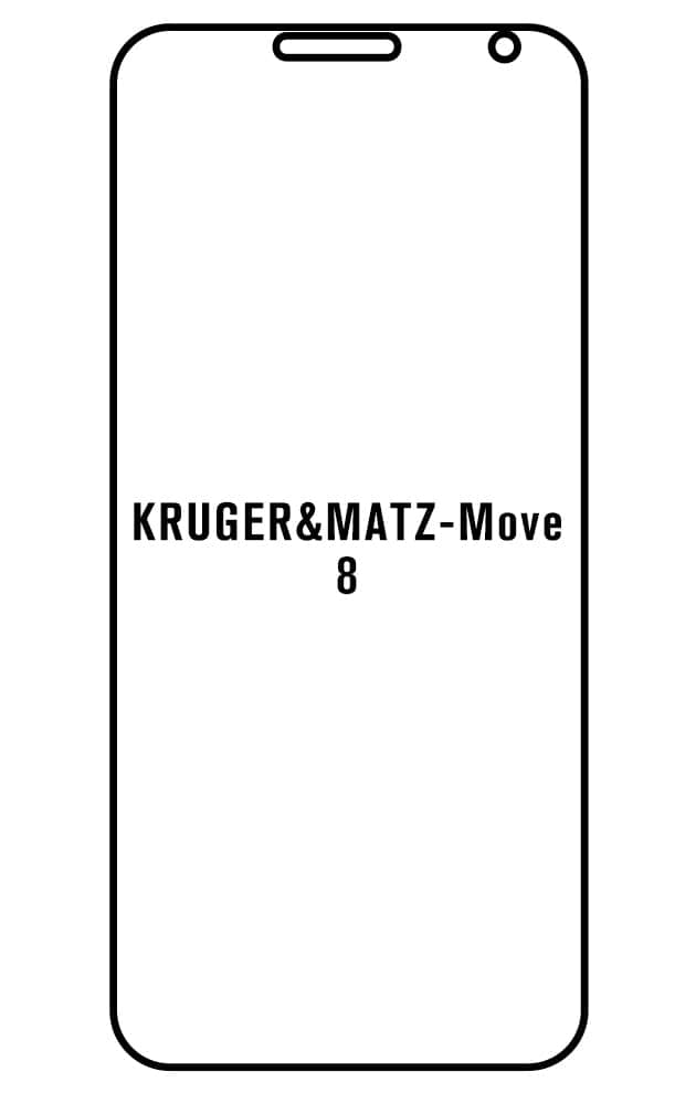 Film hydrogel Kruger&Matz Move 8