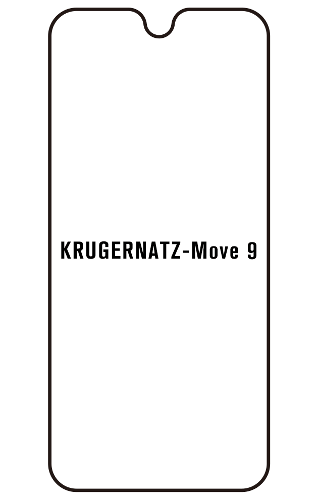 Film hydrogel Kruger&Matz Move 9