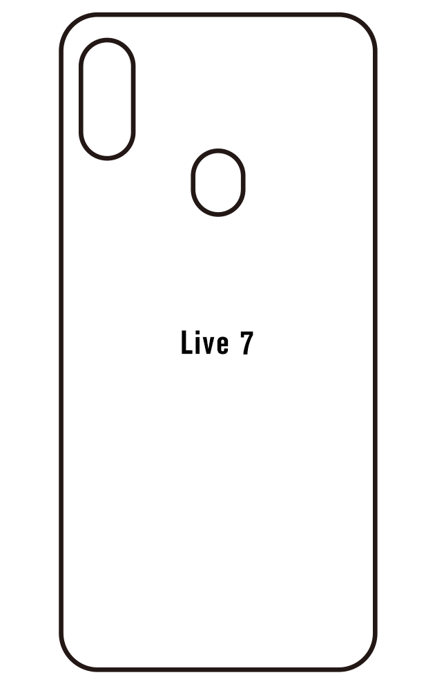 Film hydrogel Kruger&Matz Live 7