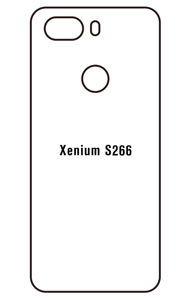 Film hydrogel Philips Xenium S266