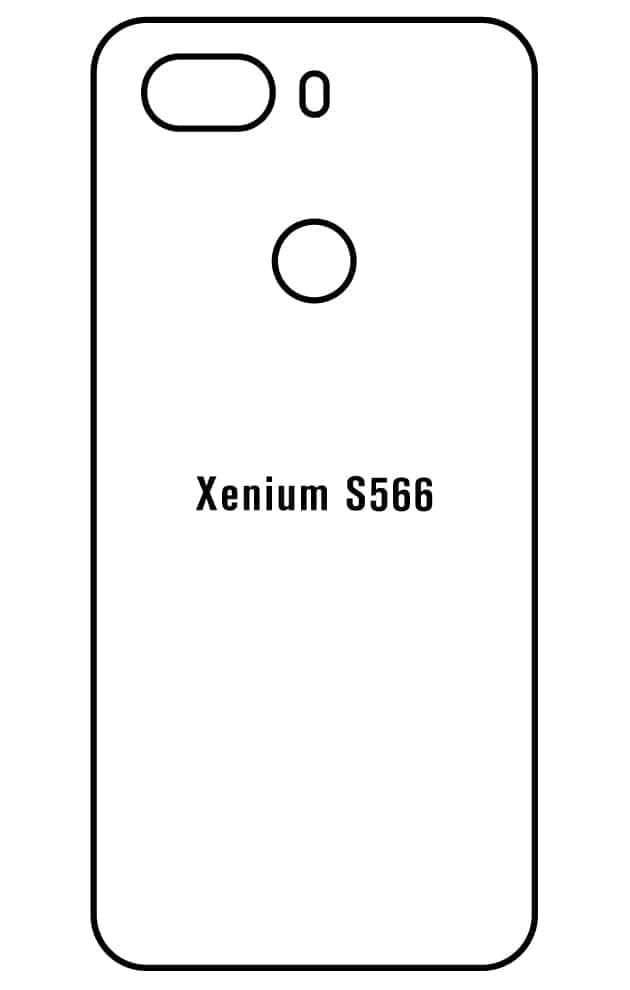 Film hydrogel Philips Xenium S566