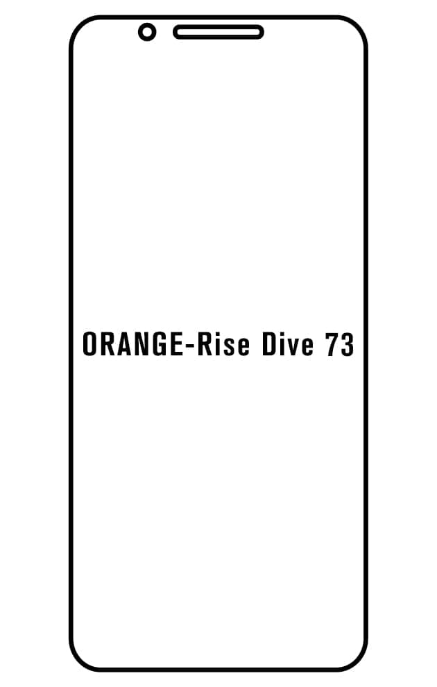 Film hydrogel Orange Dive 73