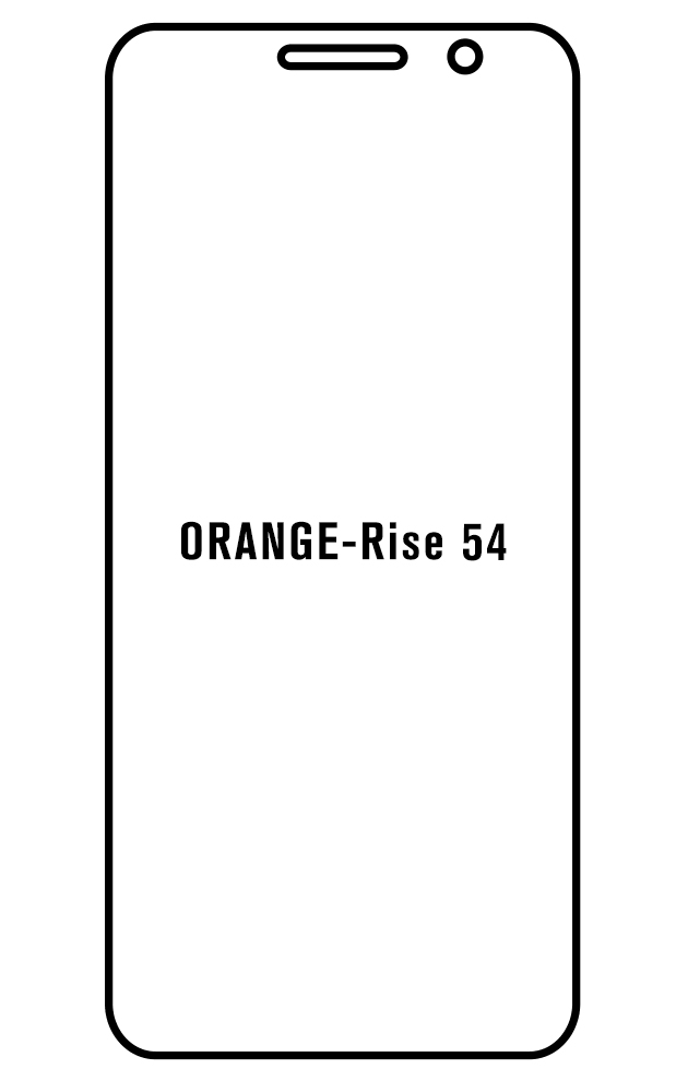 Film hydrogel Orange Rise 54