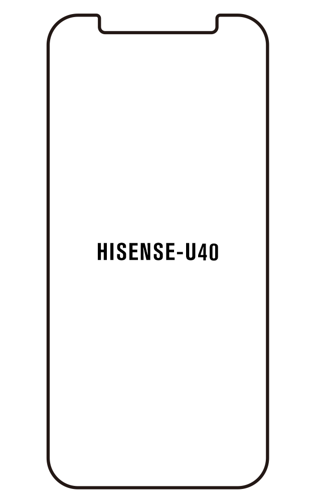 Film hydrogel Hisense U40