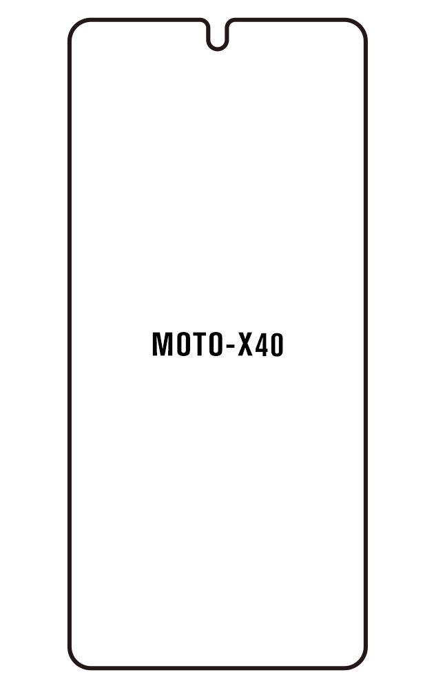 Film hydrogel Motorola X40