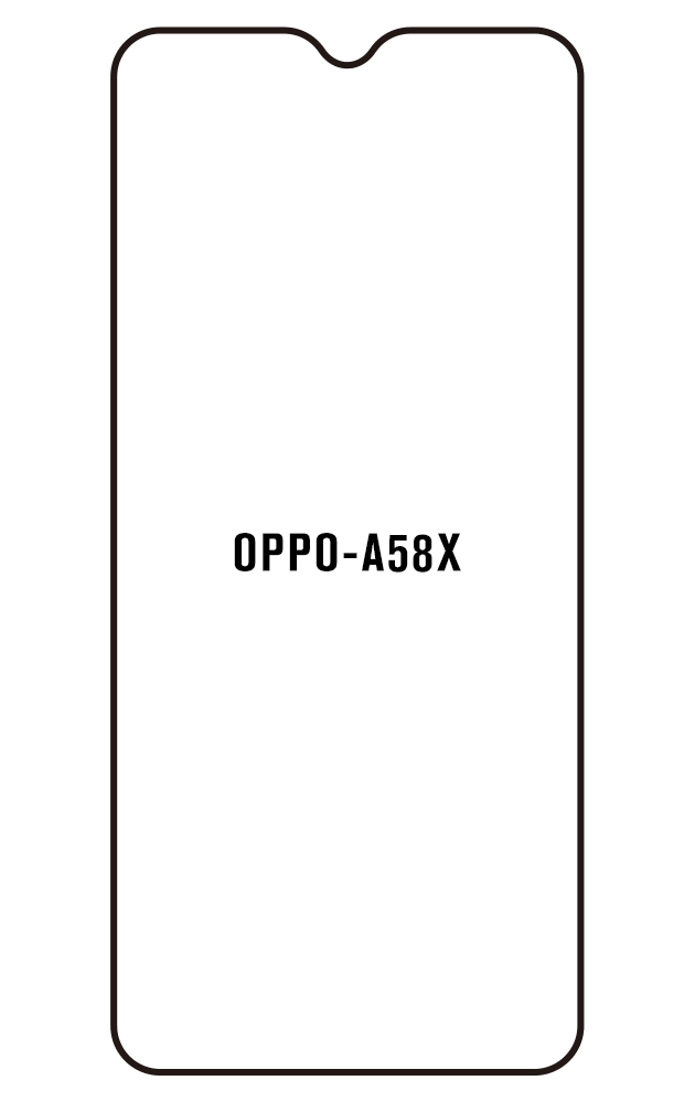 Film hydrogel Oppo A58X 5G