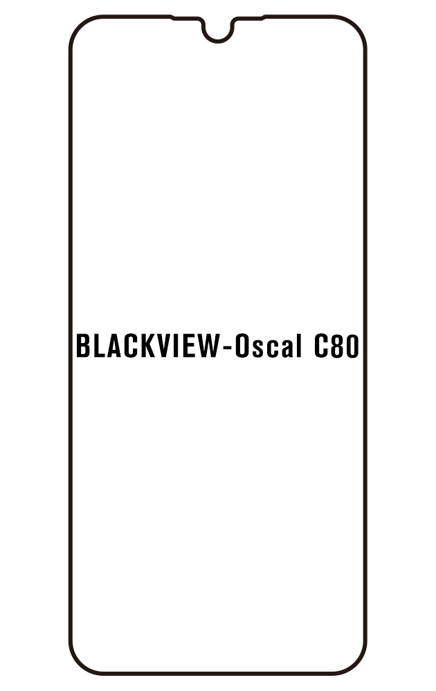 Film hydrogel Blackview Oscal C80