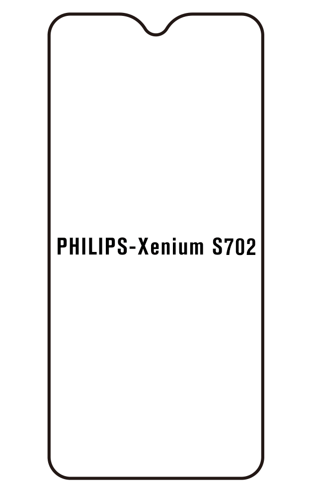 Film hydrogel Philips Xenium S702