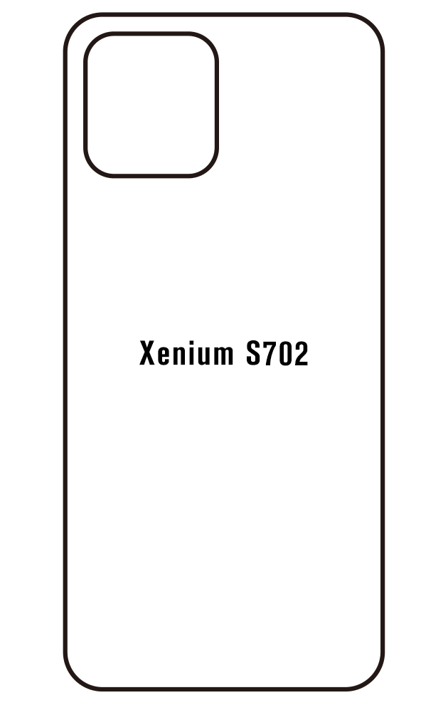 Film hydrogel Philips Xenium S702