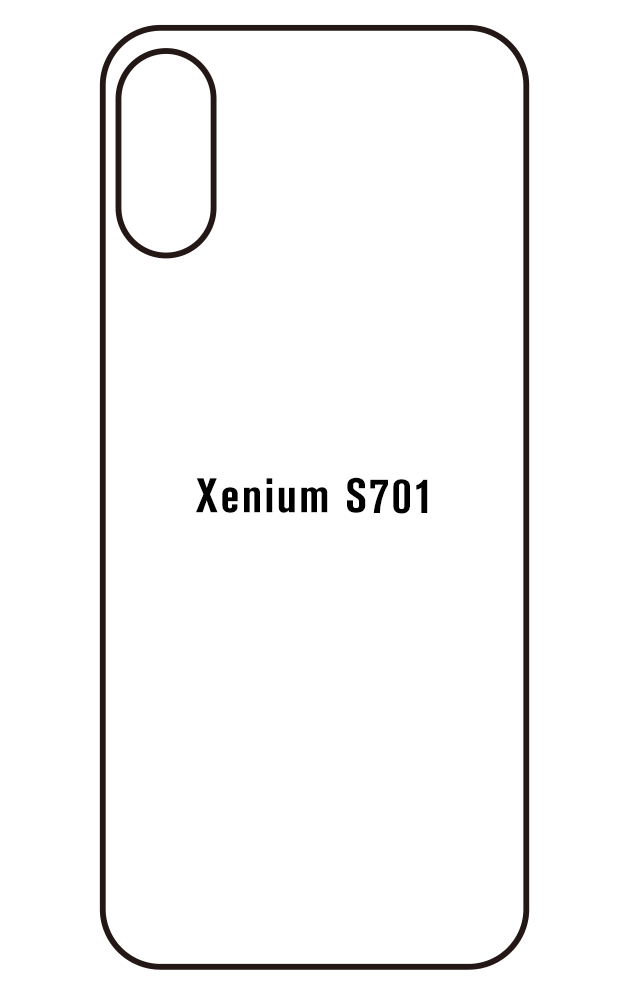 Film hydrogel Philips Xenium S701