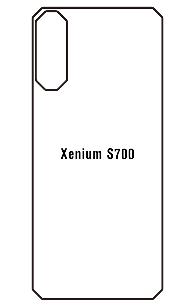 Film hydrogel Philips Xenium S700