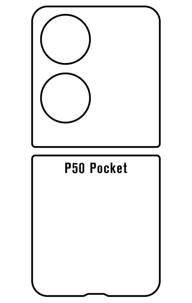 Film hydrogel Huawei P50 Pocket 4G