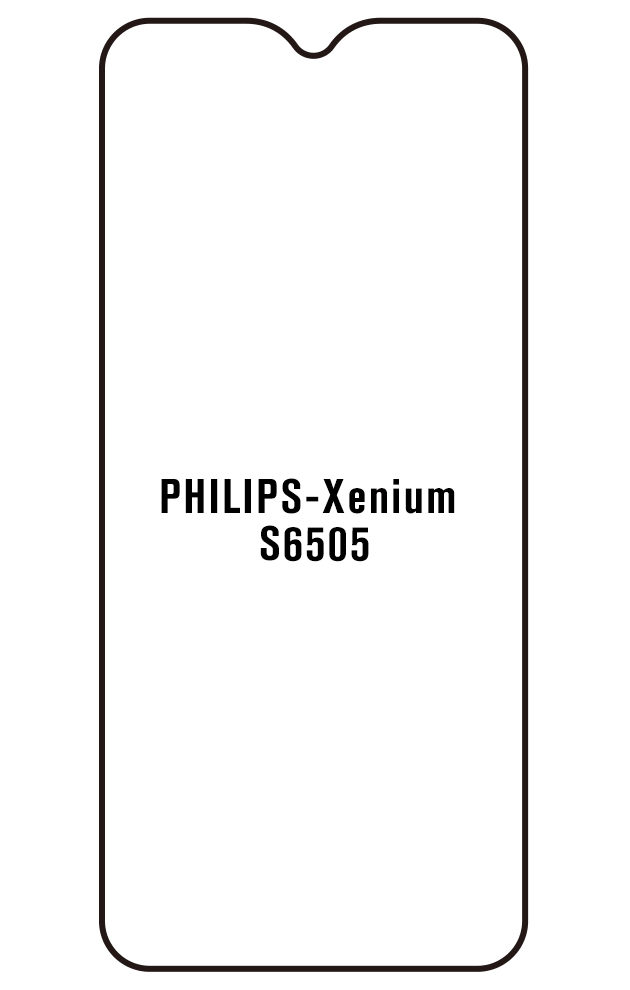 Film hydrogel Philips Xenium S6505